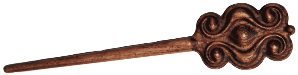 КБ Рукоделки: подарки и изделия из дерева на заказ Деревянные шпильки для волос — коллекция «Мещерский лес»  