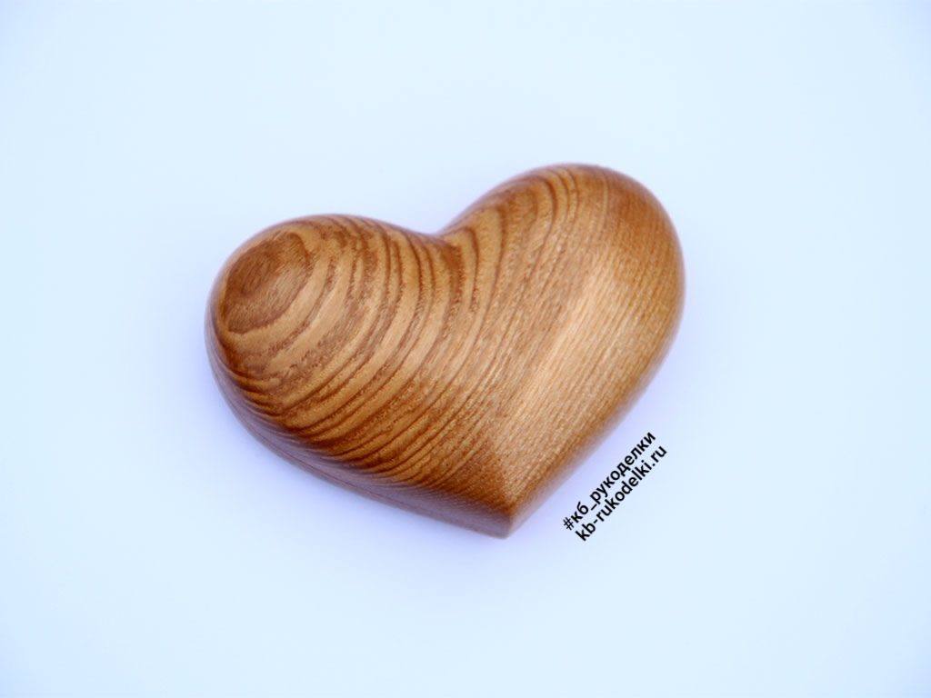 КБ Рукоделки: подарки и изделия из дерева на заказ Деревянная шкатулка «Сердце»  